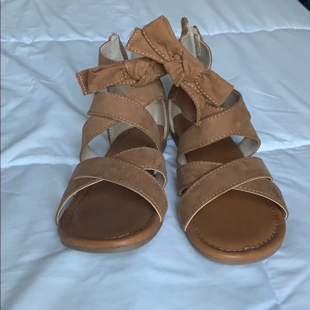Really cute tan Sandals from Cat & Jack